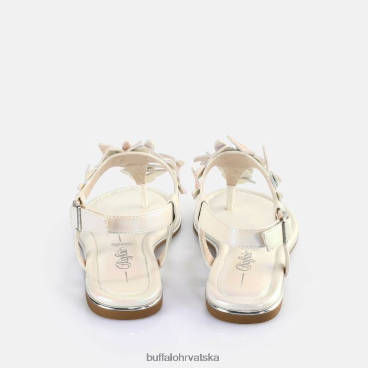pastel multi Buffalo capri leptir sandale veganske |sandale TDD6T180